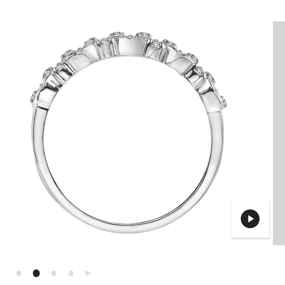 New Vera Wang Diamond Ring - Picture 7 of 8
